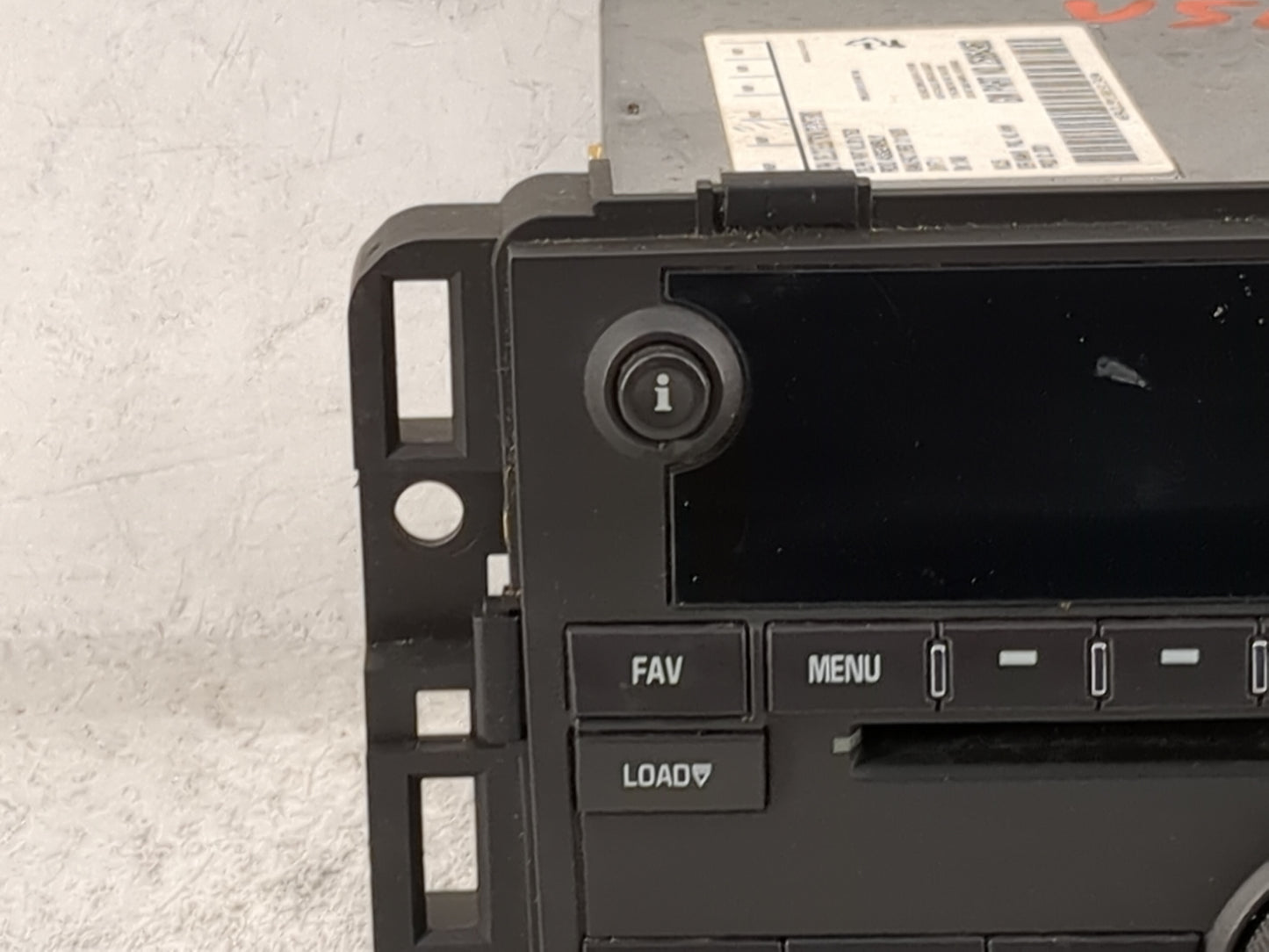 2007-2009 Chevrolet Tahoe Radio AM FM Cd Player Receiver Replacement P/N:28107620 25864960 Fits Fits 2007 2008 2009 2010 OEM