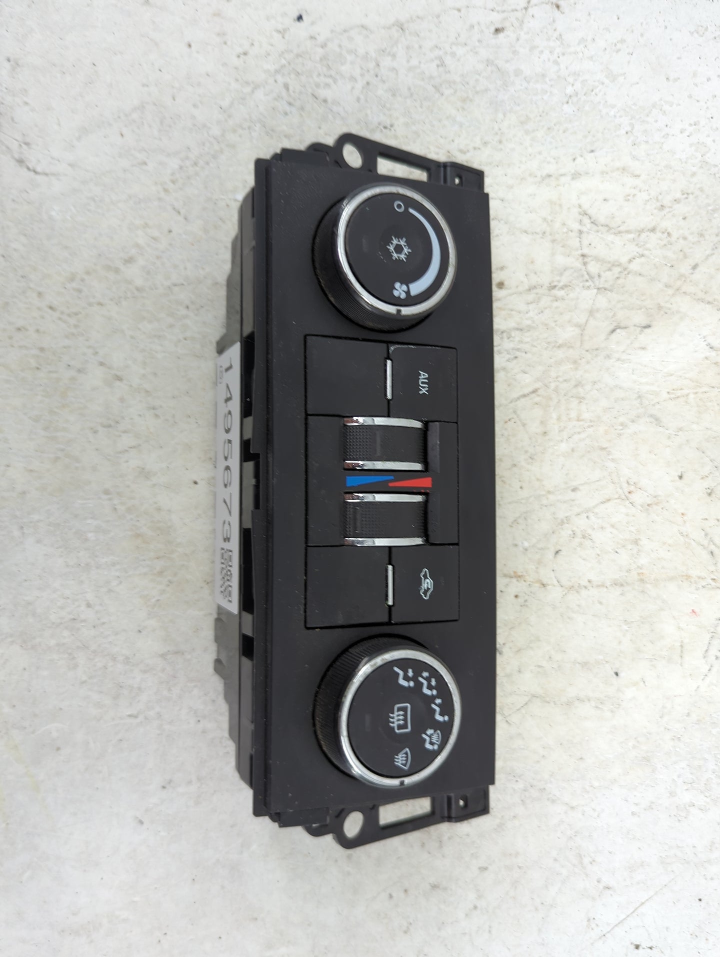 2007-2009 Chevrolet Tahoe Climate Control Module Temperature AC/Heater Replacement P/N:25901393 Fits Fits 2007 2008 2009 OEM