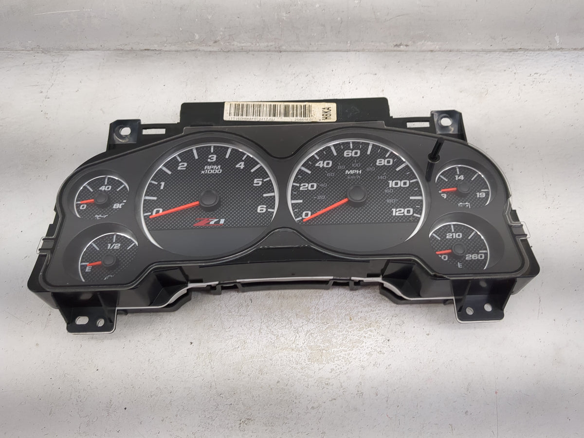2009-2014 Chevrolet Tahoe Instrument Cluster Speedometer Gauges P/N:6031531 28103107 Miles: Fits OEM Used Auto Parts - Oemus