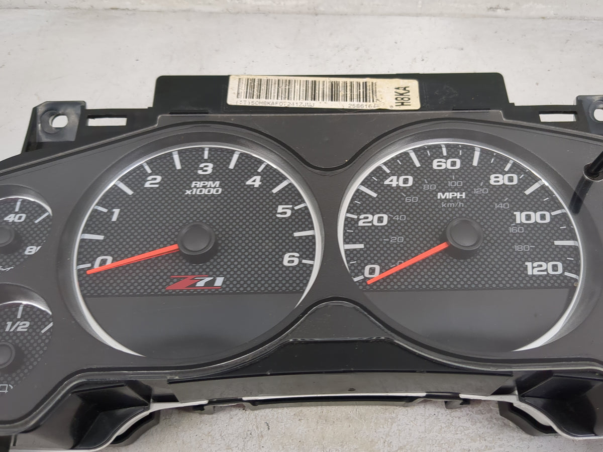 2009-2014 Chevrolet Tahoe Instrument Cluster Speedometer Gauges P/N:6031531 28103107 Miles: Fits OEM Used Auto Parts - Oemus