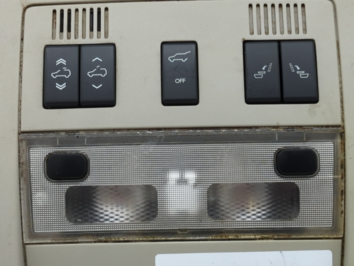 2007-2011 Chevrolet Tahoe Overhead Roof Console - Oemusedautoparts1.com