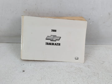 2008 Chevrolet Trailblazer Owners Manual Book Guide P/N:15912669 B OEM Used Auto Parts - Oemusedautoparts1.com