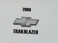 2008 Chevrolet Trailblazer Owners Manual Book Guide P/N:15912669 B OEM Used Auto Parts - Oemusedautoparts1.com