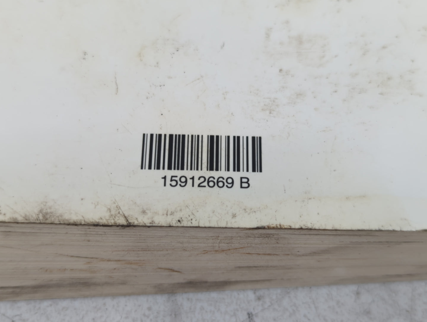 2008 Chevrolet Trailblazer Owners Manual Book Guide P/N:15912669 B OEM Used Auto Parts - Oemusedautoparts1.com
