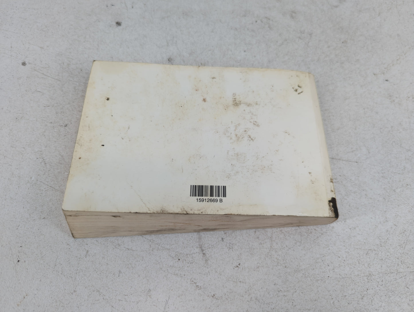 2008 Chevrolet Trailblazer Owners Manual Book Guide P/N:15912669 B OEM Used Auto Parts - Oemusedautoparts1.com