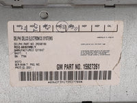 2005-2009 Chevrolet Trailblazer Radio Cd Changer 28058188|15927261 - Oemusedautoparts1.com