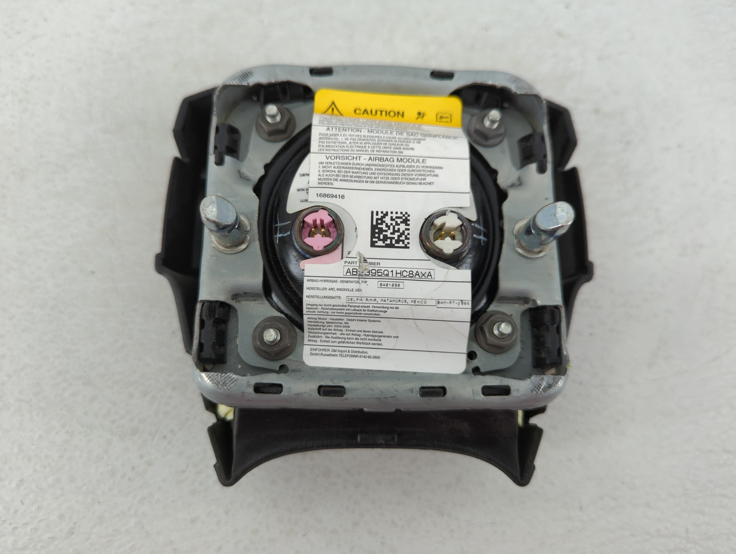 2007-2009 Chevrolet Trailblazer Air Bag Driver Left Knee OEM P/N:BA01090 AB2395Q1HC8AXA Fits Fits 2007 2008 2009 OEM Used Au