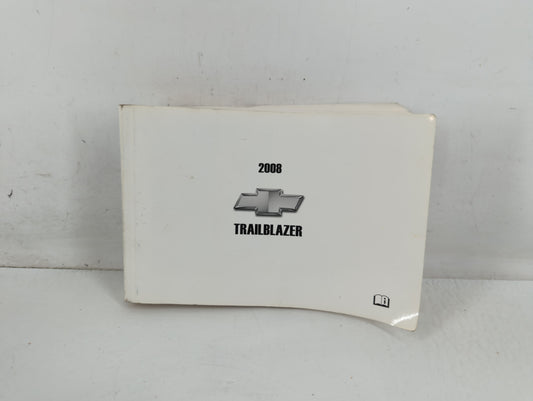 2008 Chevrolet Trailblazer Owners Manual Book Guide P/N:15912669 OEM Used Auto Parts - Oemusedautoparts1.com