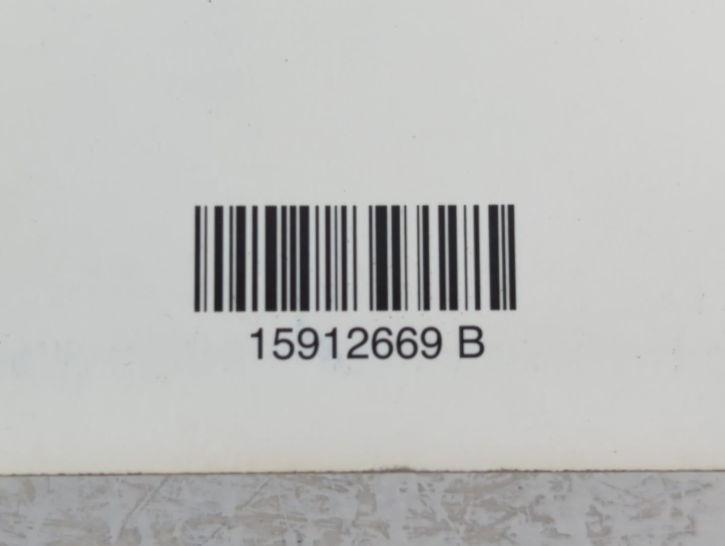 2008 Chevrolet Trailblazer Owners Manual Book Guide P/N:15912669 OEM Used Auto Parts - Oemusedautoparts1.com