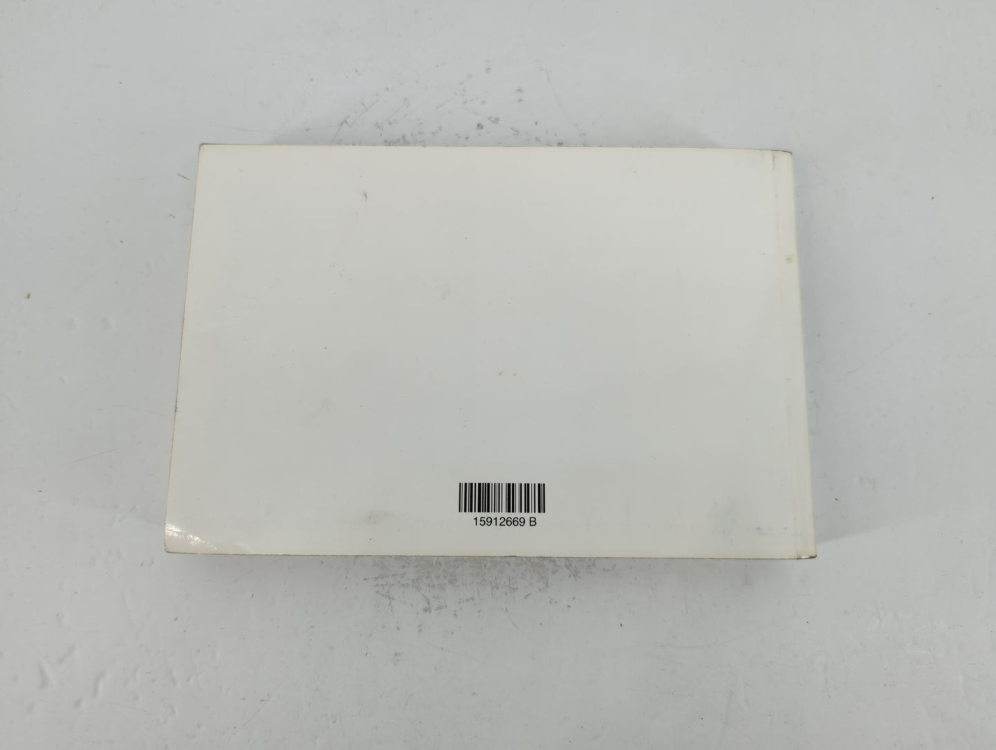 2008 Chevrolet Trailblazer Owners Manual Book Guide P/N:15912669 OEM Used Auto Parts - Oemusedautoparts1.com