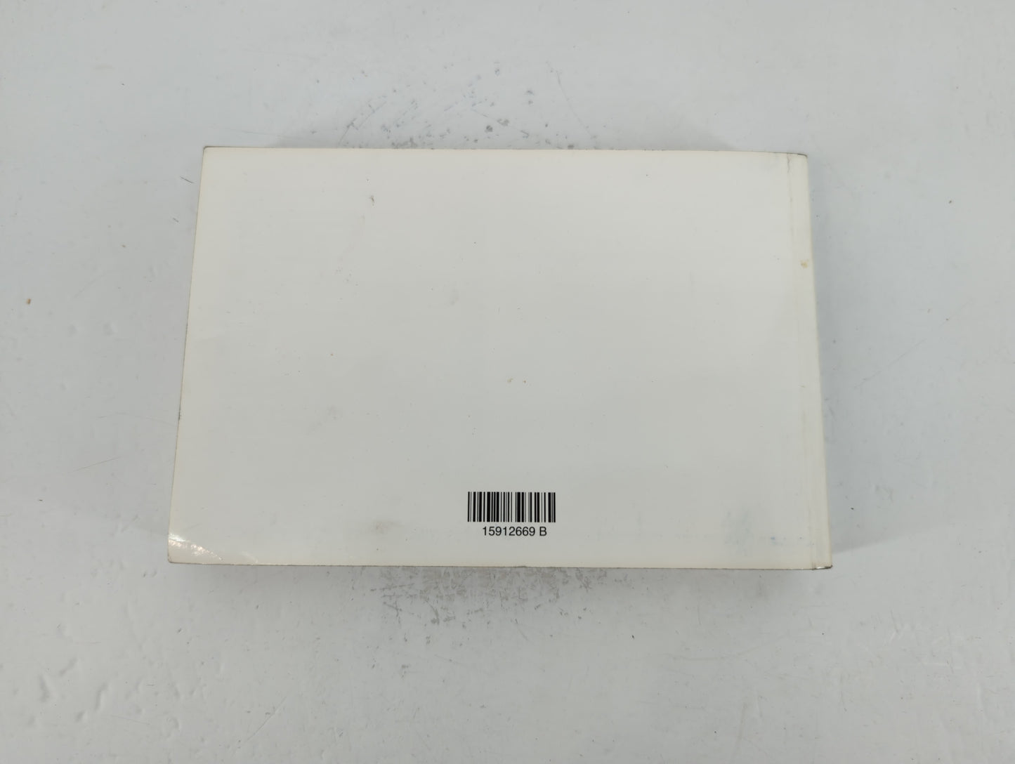 2008 Chevrolet Trailblazer Owners Manual Book Guide P/N:15912669 OEM Used Auto Parts - Oemusedautoparts1.com