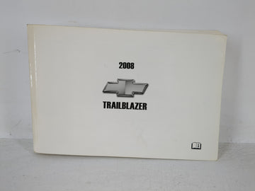 2008 Chevrolet Trailblazer Owners Manual Book Guide P/N:15912669 OEM Used Auto Parts - Oemusedautoparts1.com