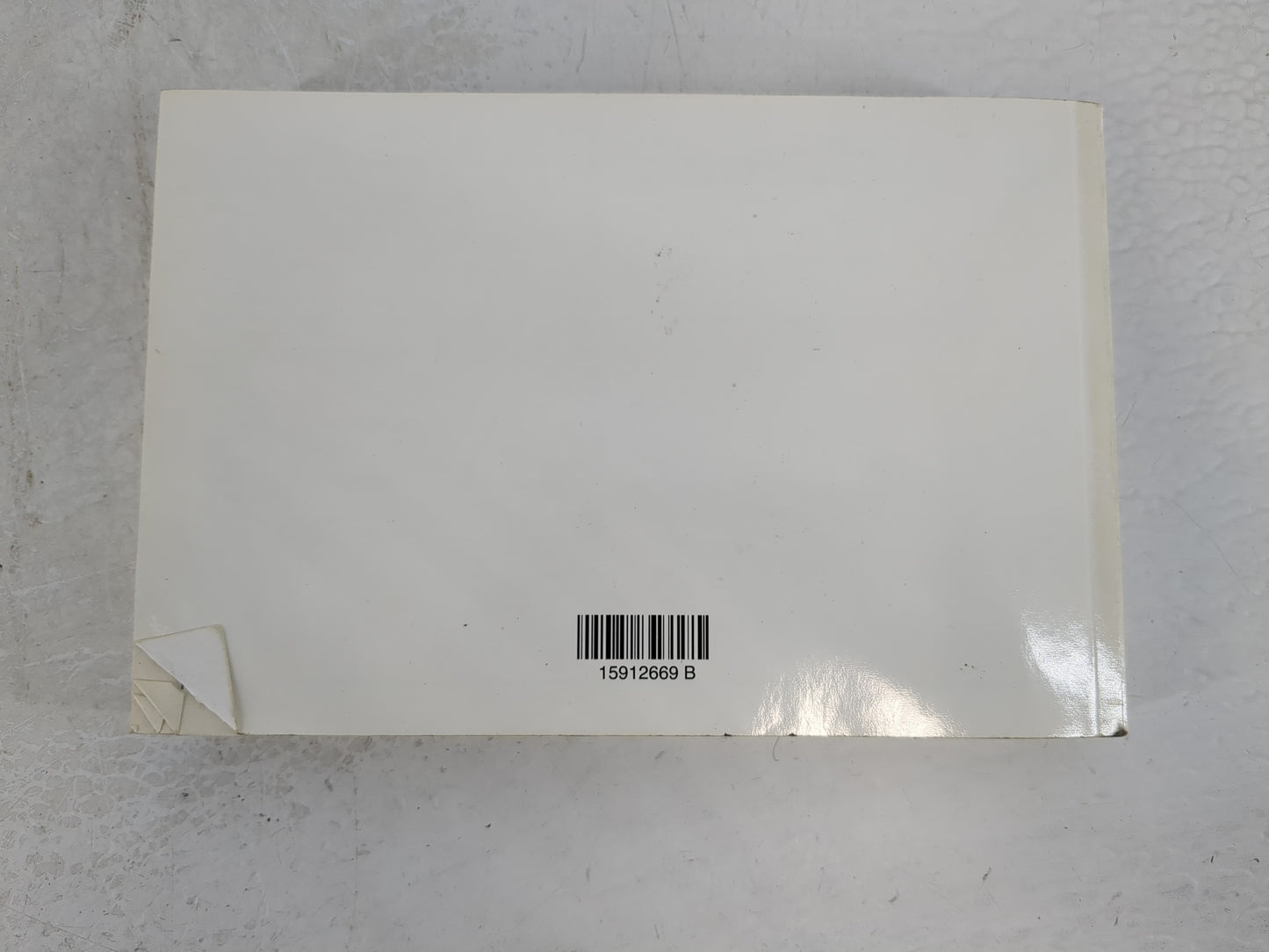 2008 Chevrolet Trailblazer Owners Manual Book Guide P/N:15912669 OEM Used Auto Parts - Oemusedautoparts1.com