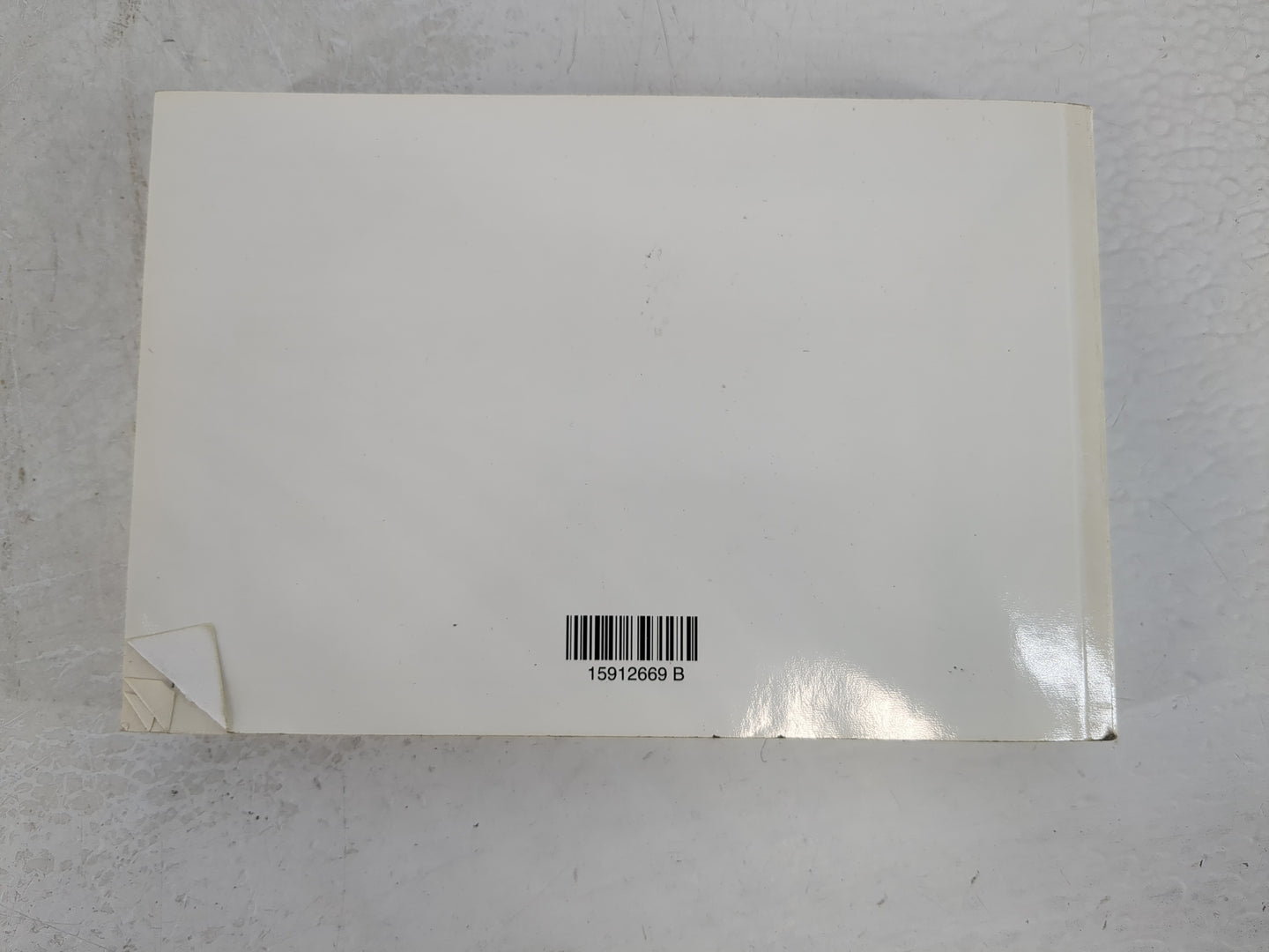 2008 Chevrolet Trailblazer Owners Manual Book Guide P/N:15912669 OEM Used Auto Parts - Oemusedautoparts1.com