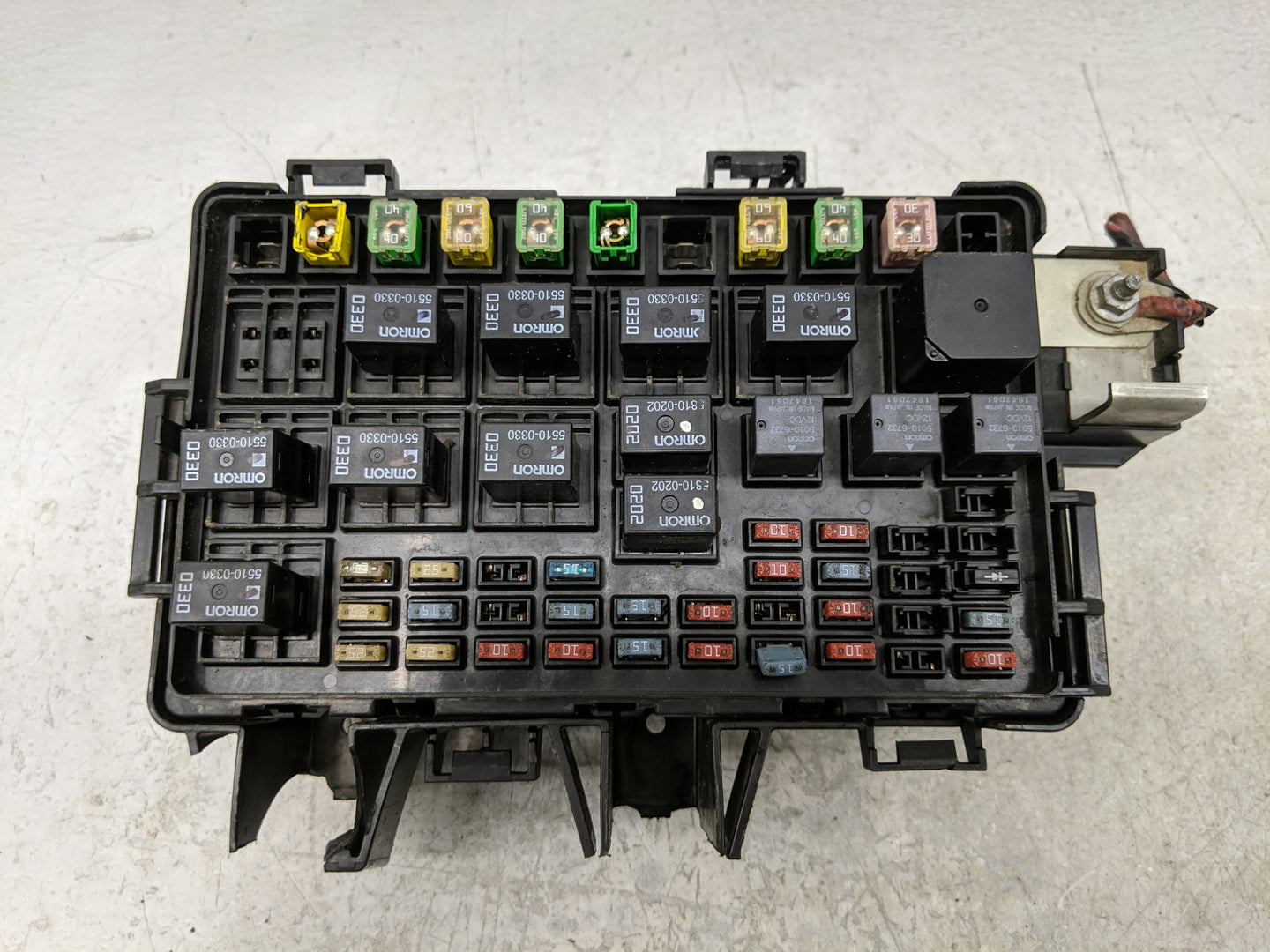2005-2009 Chevrolet Uplander Fusebox Fuse Box Panel Relay Module P/N:15791555 Fits Fits 2005 2006 2007 2008 2009 OEM Used Au