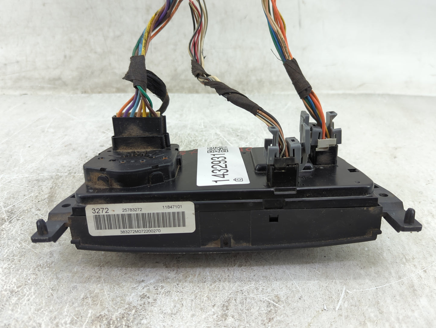 2008 Chevrolet Uplander Climate Control Module Temperature AC/Heater Replacement P/N:25783272 11847101, 383272M072200270 Fit