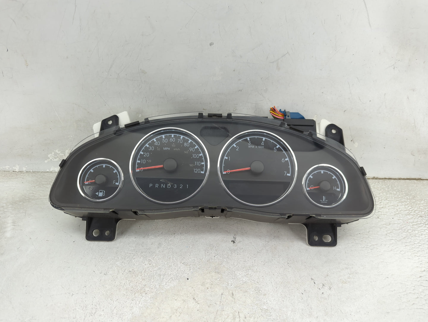 2008-2009 Chevrolet Uplander Instrument Cluster Speedometer Gauges P/N:15885649 Miles: Fits Fits 2008 2009 OEM Used Auto Par