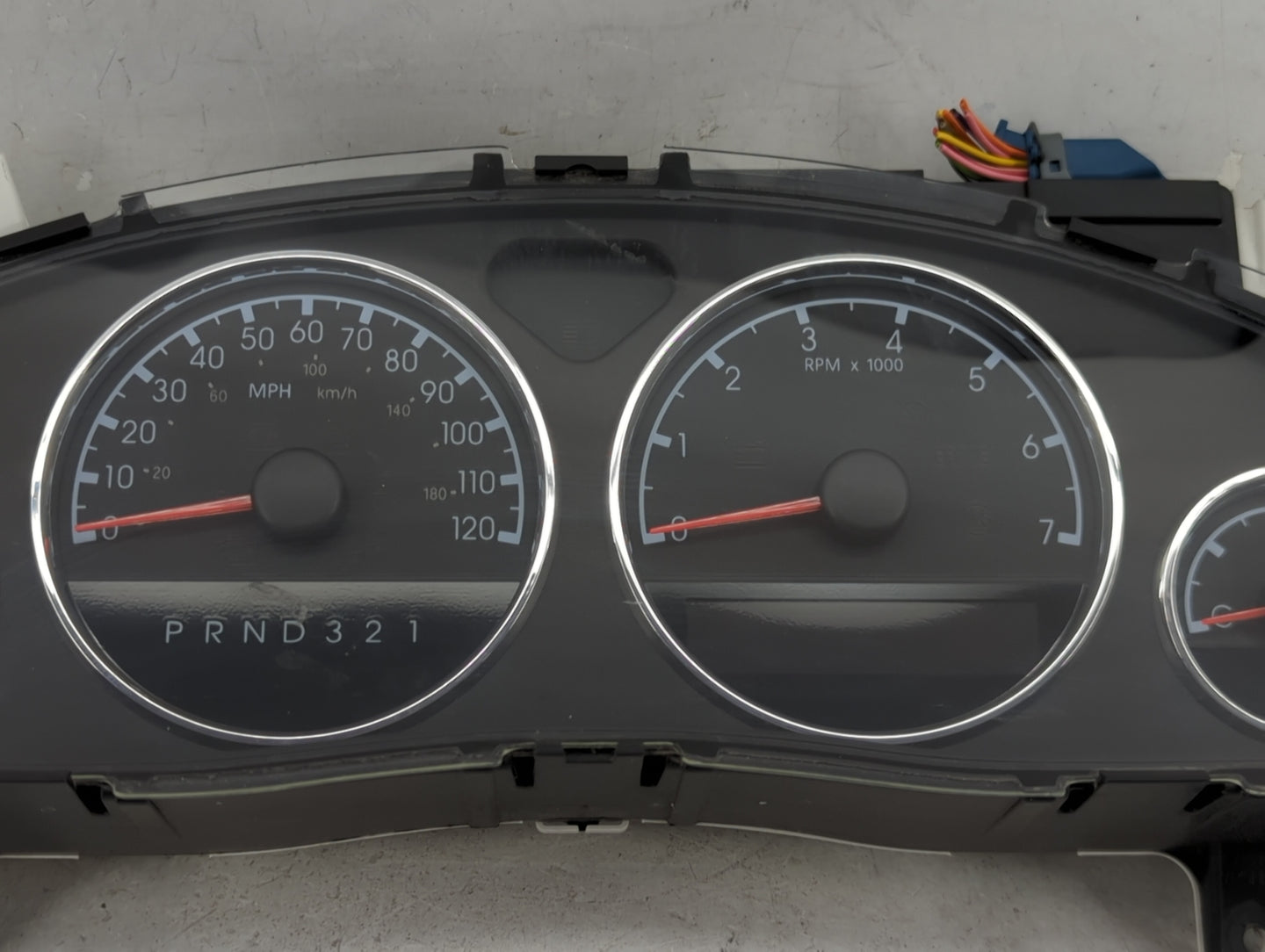2008-2009 Chevrolet Uplander Instrument Cluster Speedometer Gauges P/N:15885649 Miles: Fits Fits 2008 2009 OEM Used Auto Par