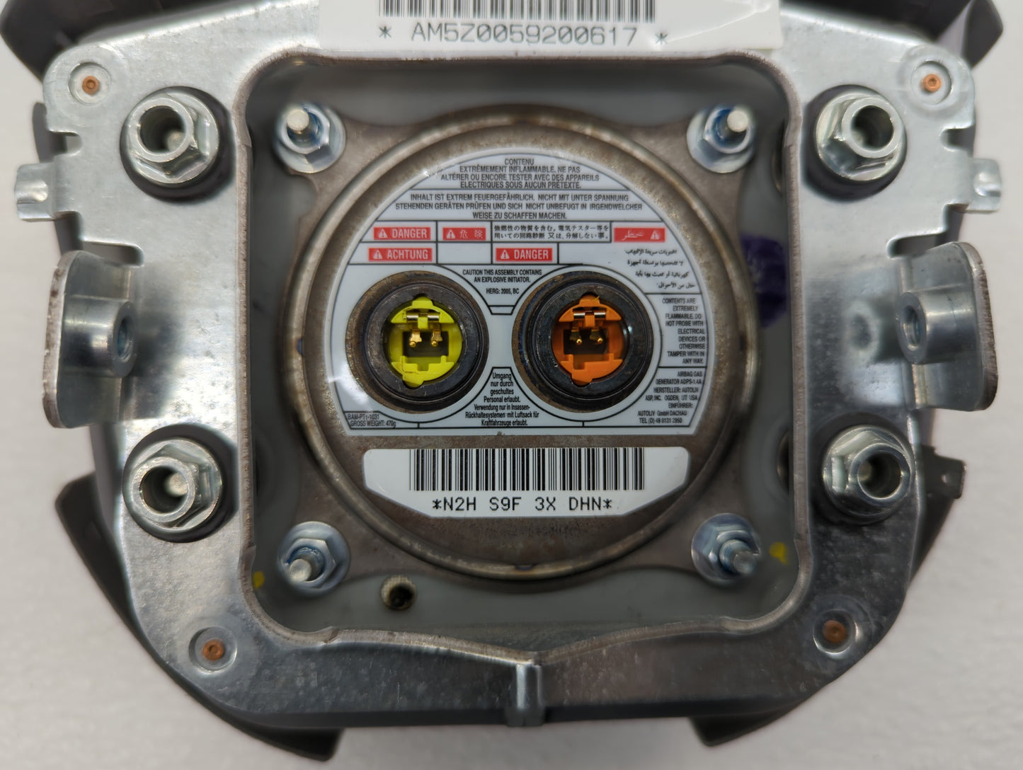 2007-2009 Chevrolet Uplander Air Bag Driver Left Steering Wheel Mounted Fits Fits 2007 2008 2009 OEM Used Auto Parts - Oemus