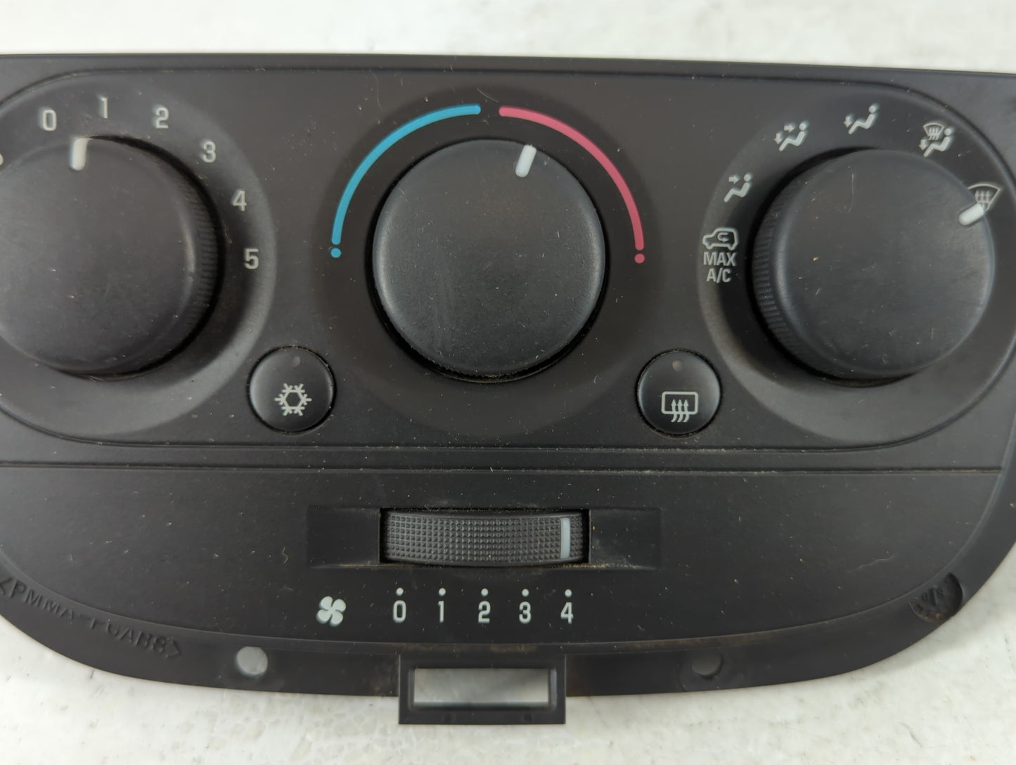 2005-2009 Chevrolet Uplander Climate Control Module Temperature AC/Heater Replacement P/N:25783273 Fits OEM Used Auto Parts 