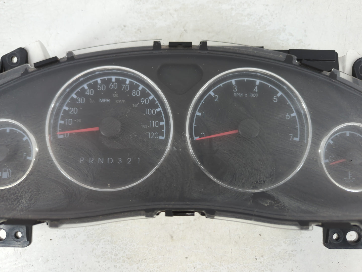 2008 Chevrolet Uplander Instrument Cluster Speedometer Gauges Miles:100K Fits OEM Used Auto Parts - Oemusedautoparts1.com