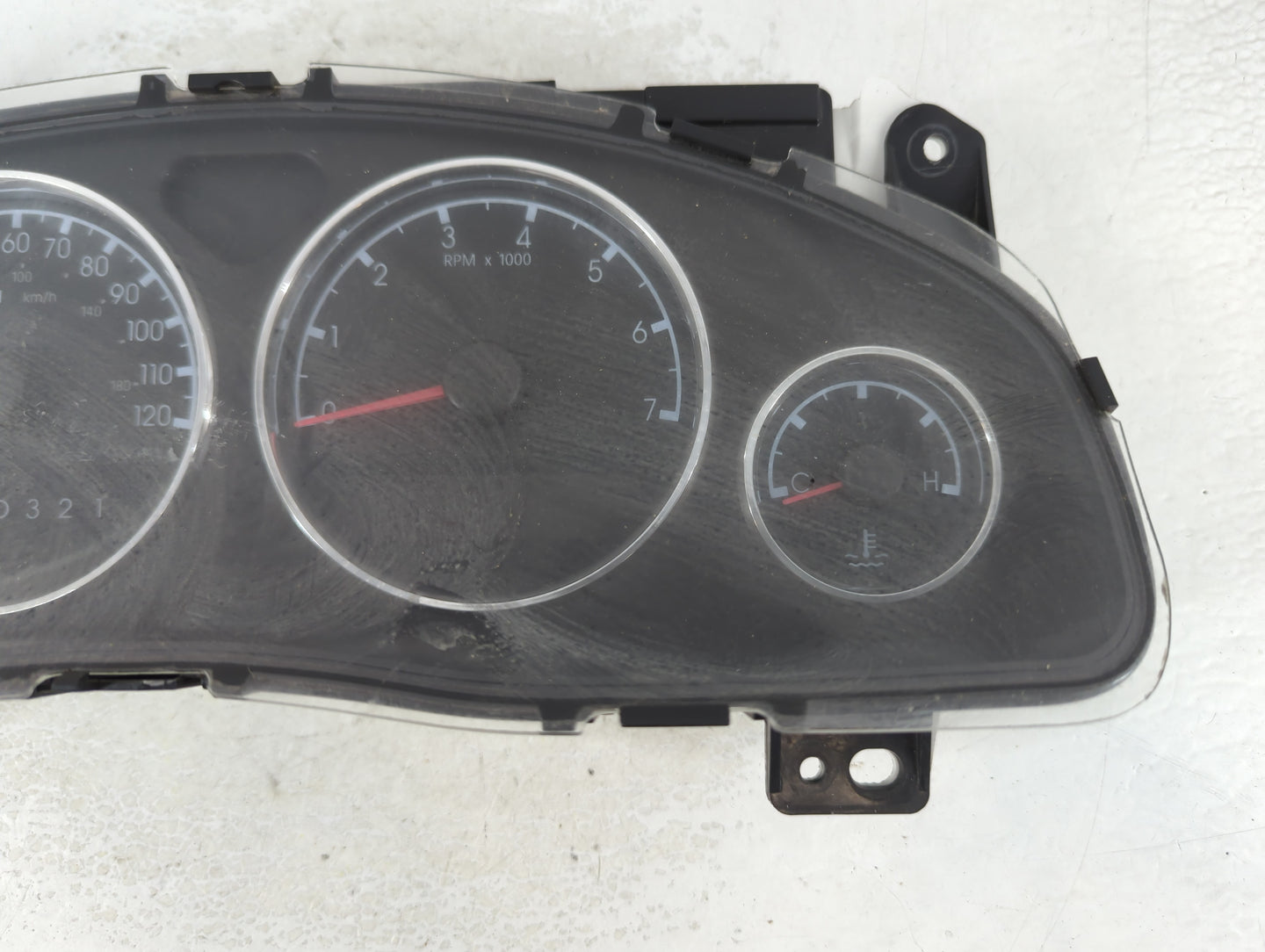 2008 Chevrolet Uplander Instrument Cluster Speedometer Gauges Miles:100K Fits OEM Used Auto Parts - Oemusedautoparts1.com