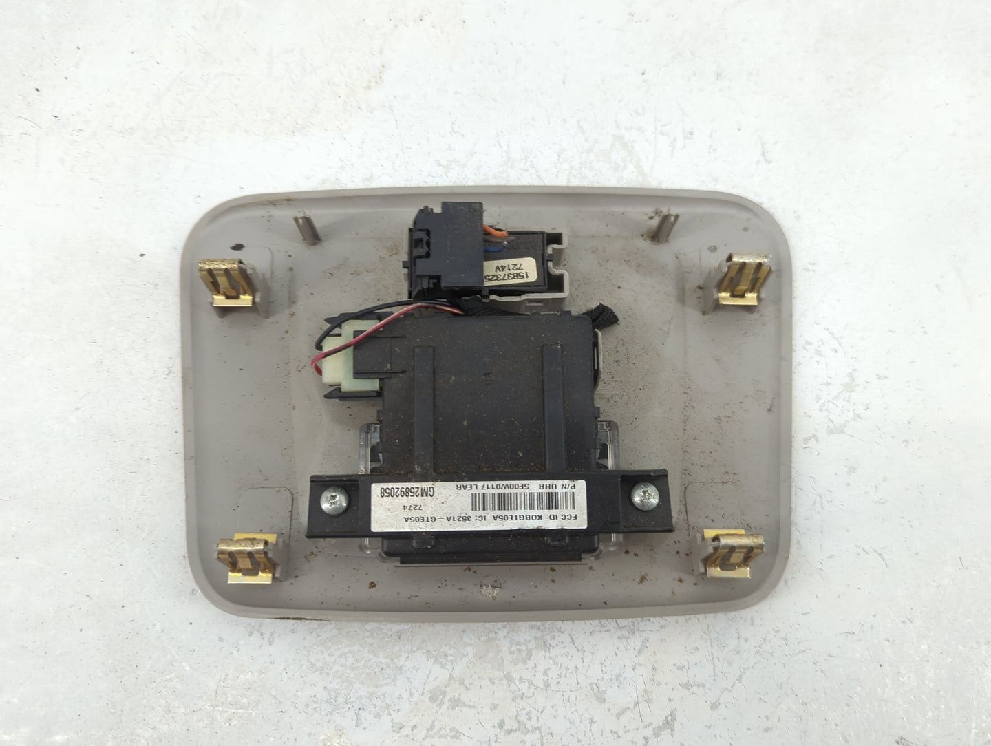 Overhead Console 2008 CHEVROLET IMPALA (80 & UP) IMPALA - Oemusedautoparts1.com