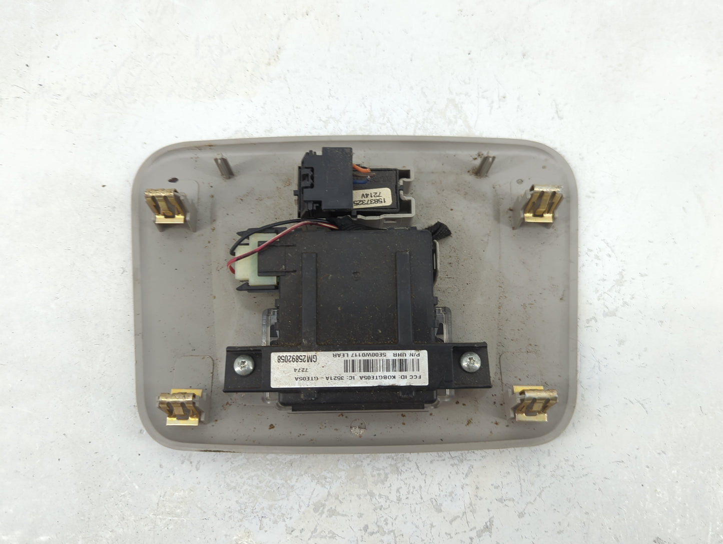 Overhead Console 2008 CHEVROLET IMPALA (80 & UP) IMPALA - Oemusedautoparts1.com