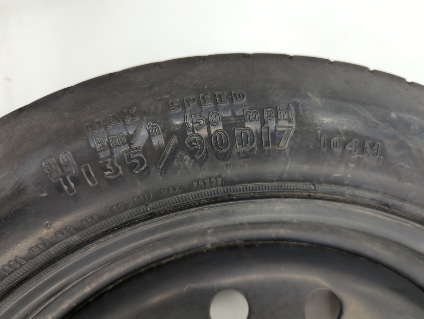 2005-2022 Chrysler 300 Spare Donut Tire Wheel Rim Oem - Oemusedautoparts1.com