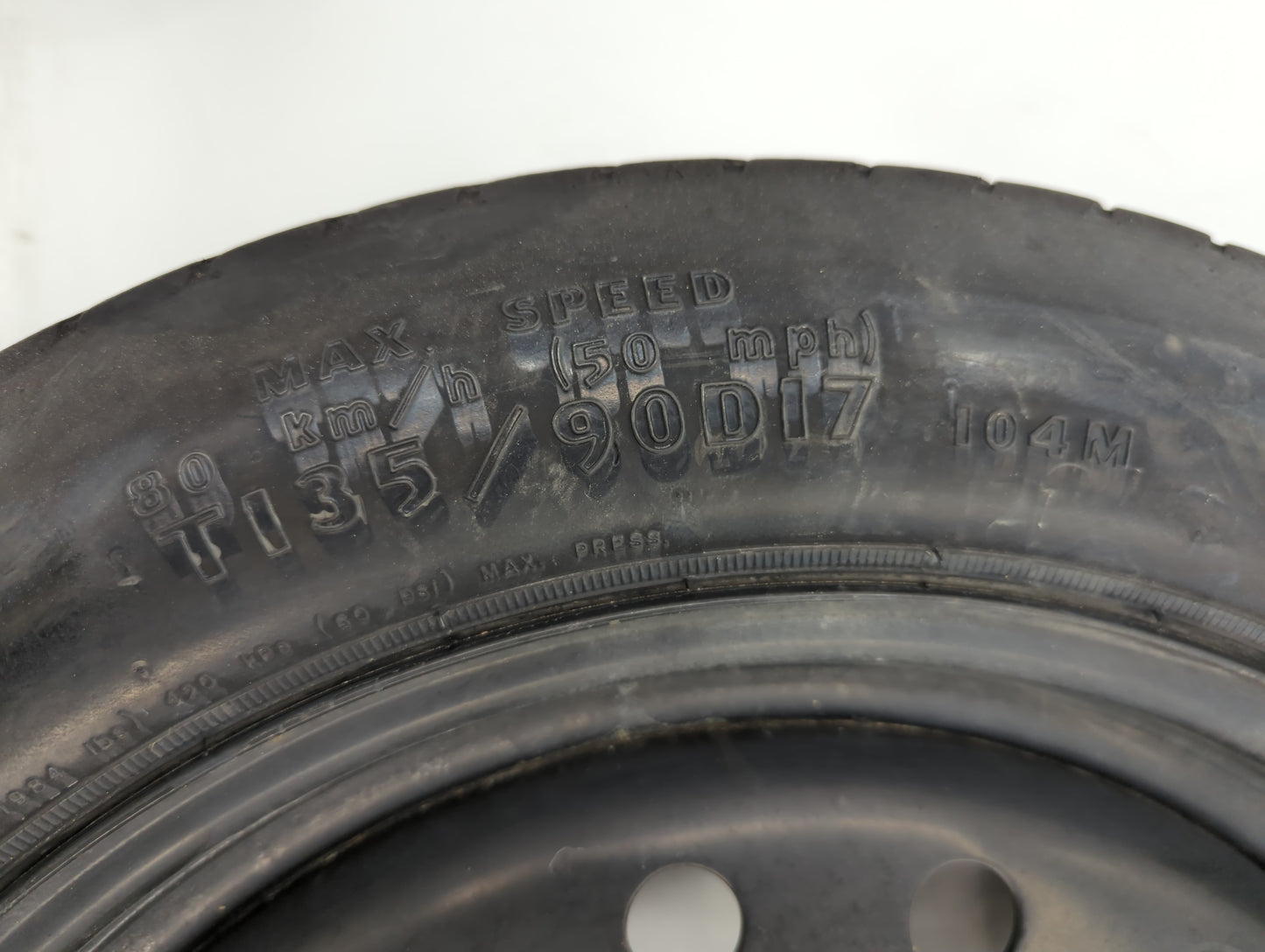 2005-2022 Chrysler 300 Spare Donut Tire Wheel Rim Oem - Oemusedautoparts1.com