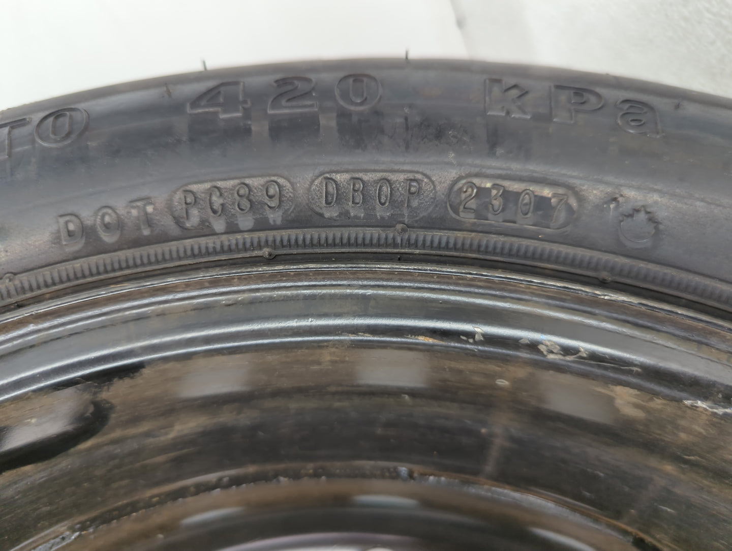 2005-2022 Chrysler 300 Spare Donut Tire Wheel Rim Oem - Oemusedautoparts1.com