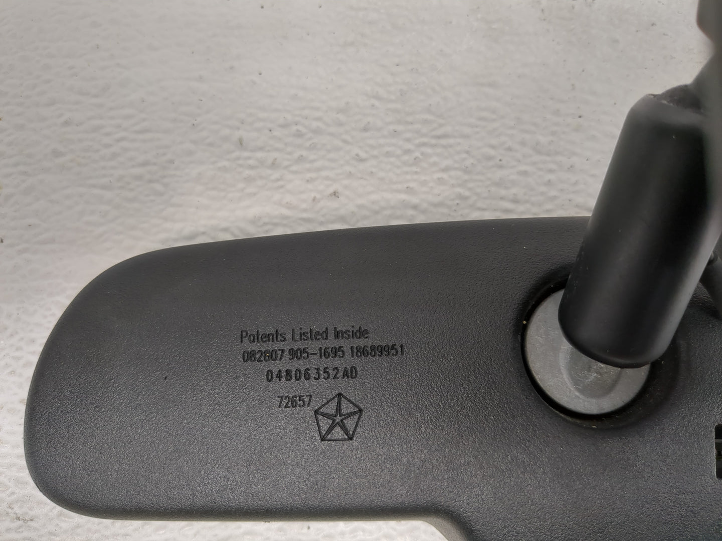 2008-2010 Chrysler 300 Interior Rear View Mirror Replacement OEM Fits Fits 2008 2009 2010 OEM Used Auto Parts - Oemusedautop