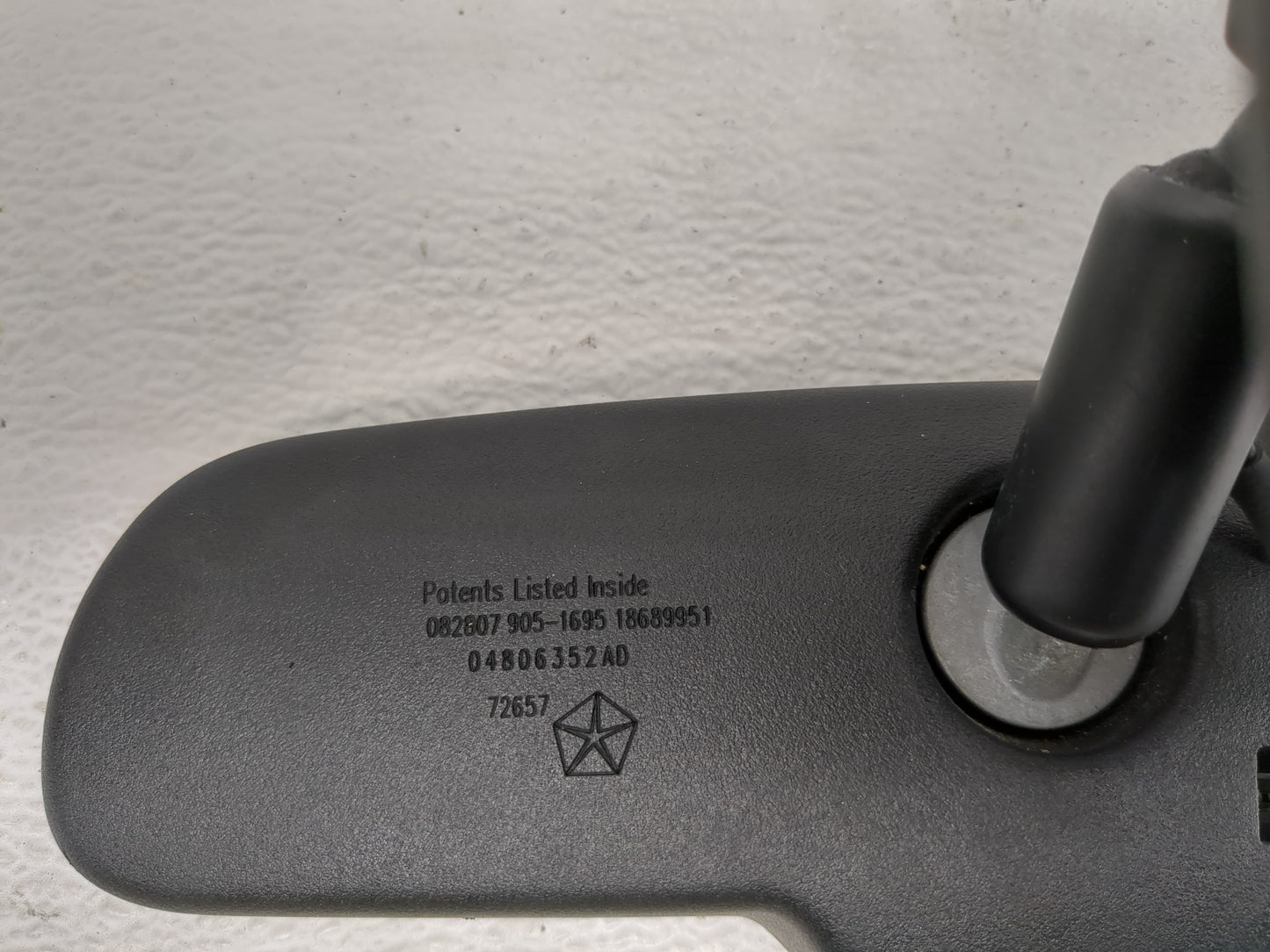 2008-2010 Chrysler 300 Interior Rear View Mirror Replacement OEM Fits Fits 2008 2009 2010 OEM Used Auto Parts - Oemusedautop