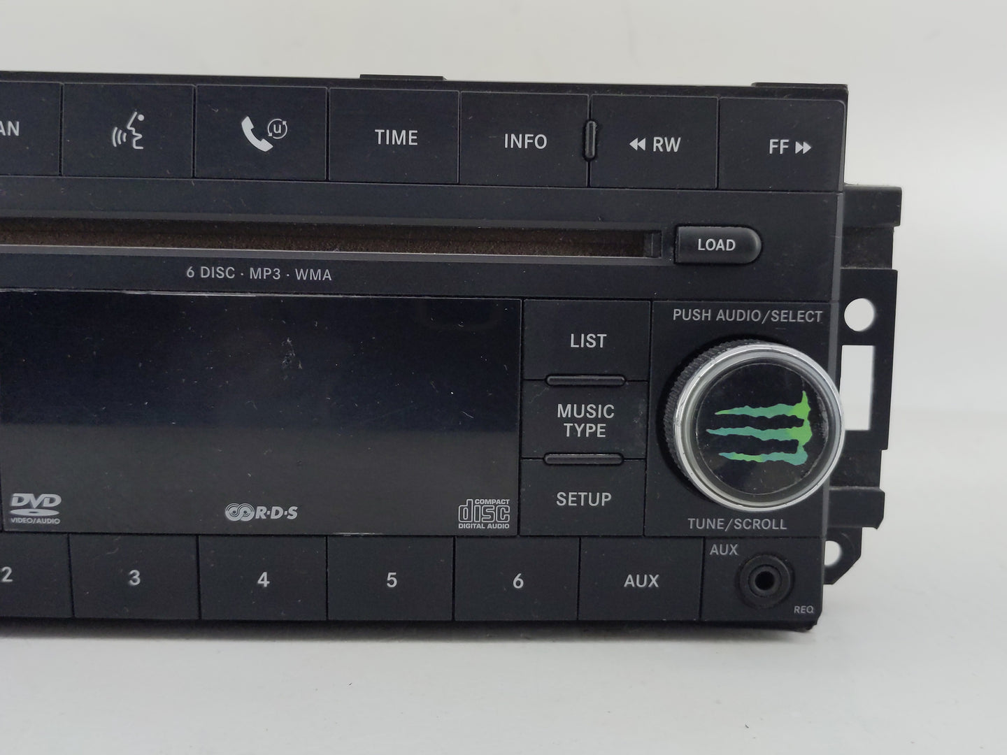 2008-2010 Chrysler 300 Radio AM FM Cd Player Receiver Replacement P/N:05064923AE Fits Fits 2008 2009 2010 OEM Used Auto Part