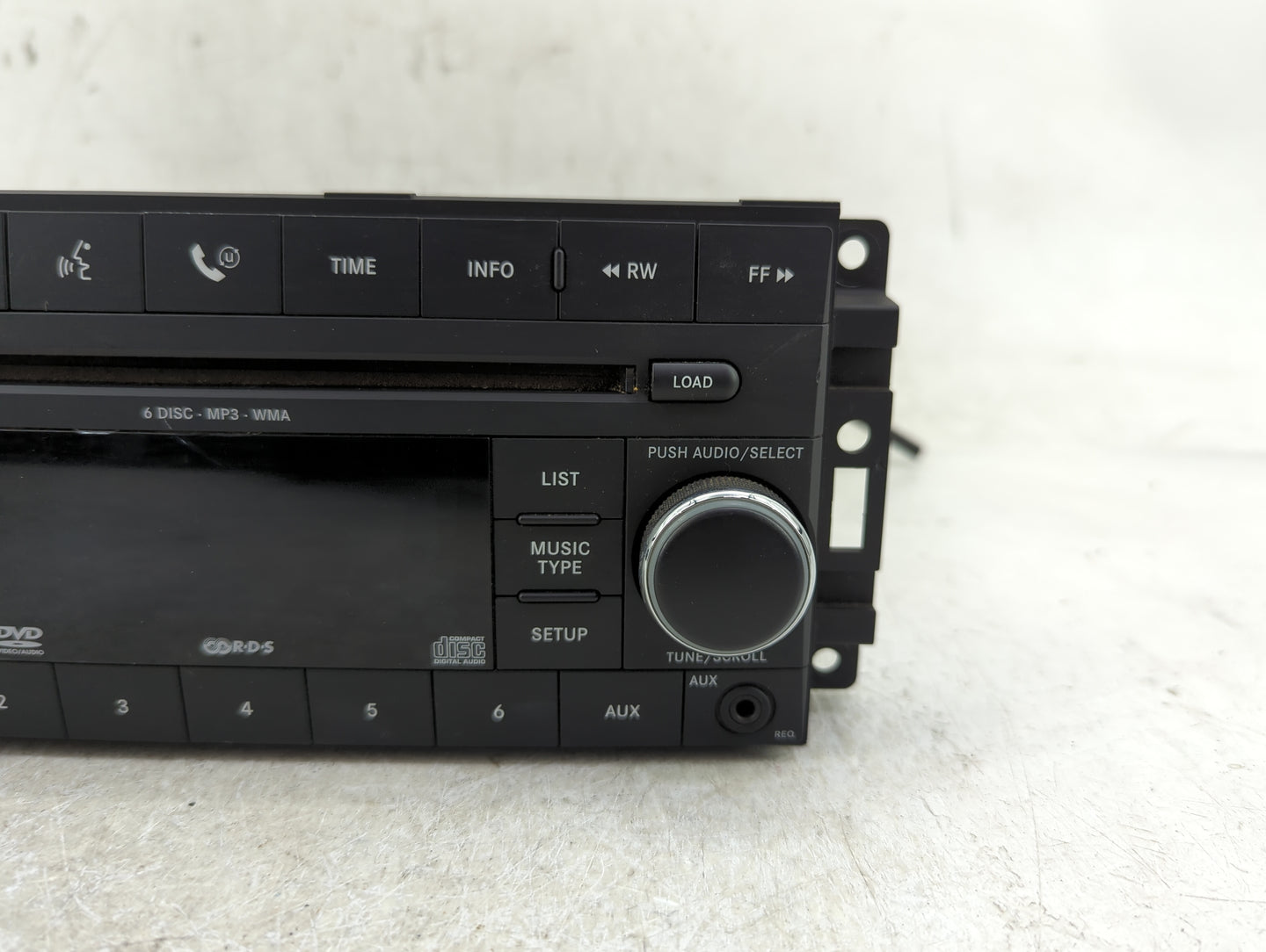 2008-2010 Chrysler 300 Radio AM FM Cd Player Receiver Replacement P/N:05064923AE Fits Fits 2008 2009 2010 OEM Used Auto Part