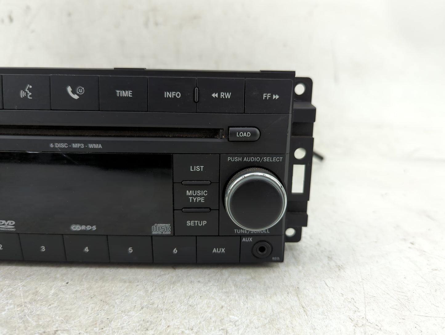 2008-2010 Chrysler 300 Radio AM FM Cd Player Receiver Replacement P/N:05064923AE Fits Fits 2008 2009 2010 OEM Used Auto Part