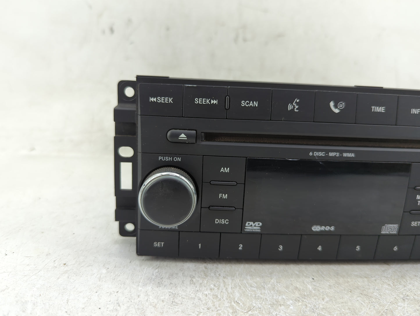 2008-2010 Chrysler 300 Radio AM FM Cd Player Receiver Replacement P/N:05064923AE Fits Fits 2008 2009 2010 OEM Used Auto Part