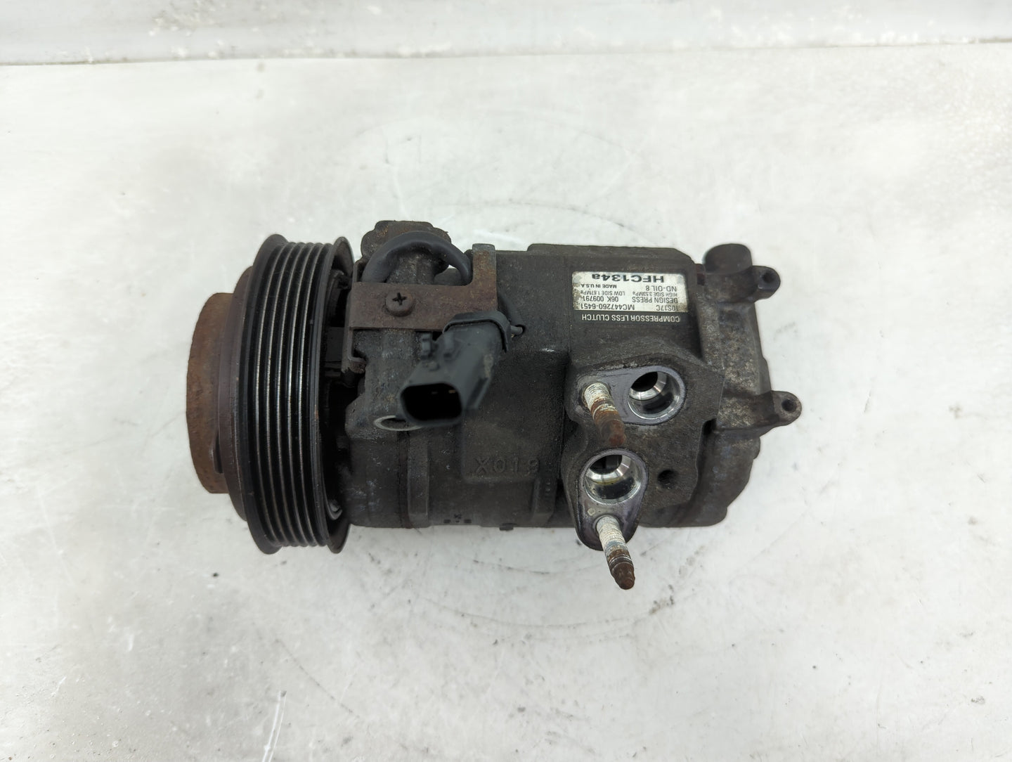 2007-2010 Chrysler 300 Air Conditioning A/c Ac Compressor Oem - Oemusedautoparts1.com