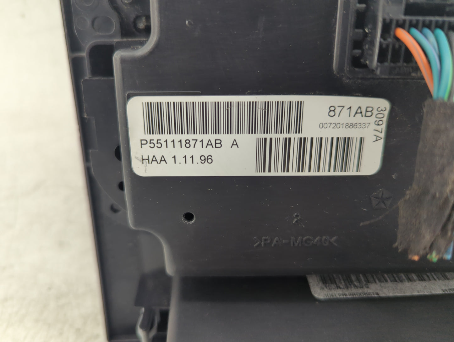 2008-2010 Chrysler 300 Climate Control Module Temperature AC/Heater Replacement P/N:55111871AB Fits Fits 2008 2009 2010 OEM 