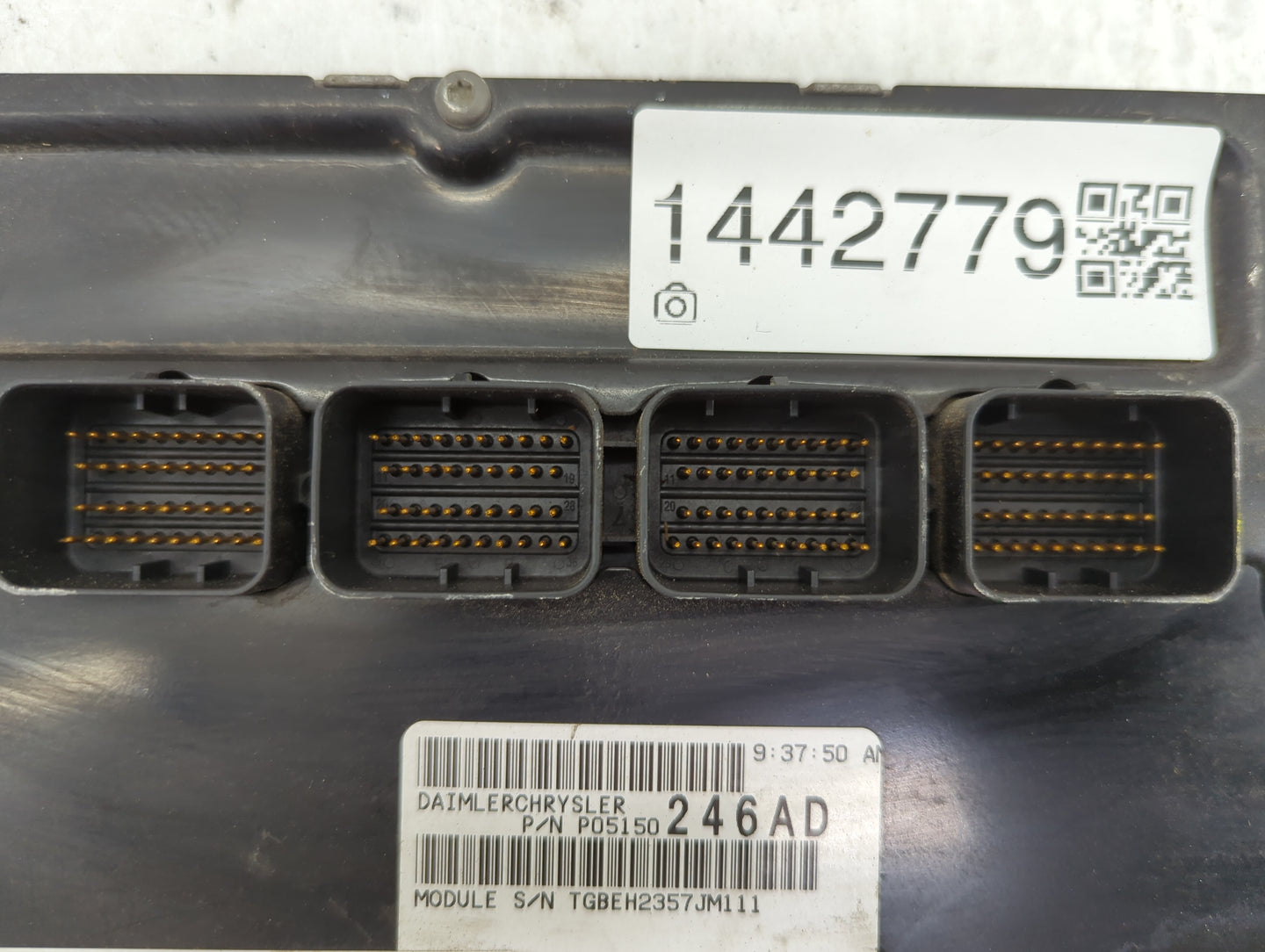 2008-2010 Chrysler 300 PCM Engine Control Computer ECU ECM PCU OEM P/N:P05150246AD TGBEH2357JM111 Fits Fits 2008 2009 2010 O