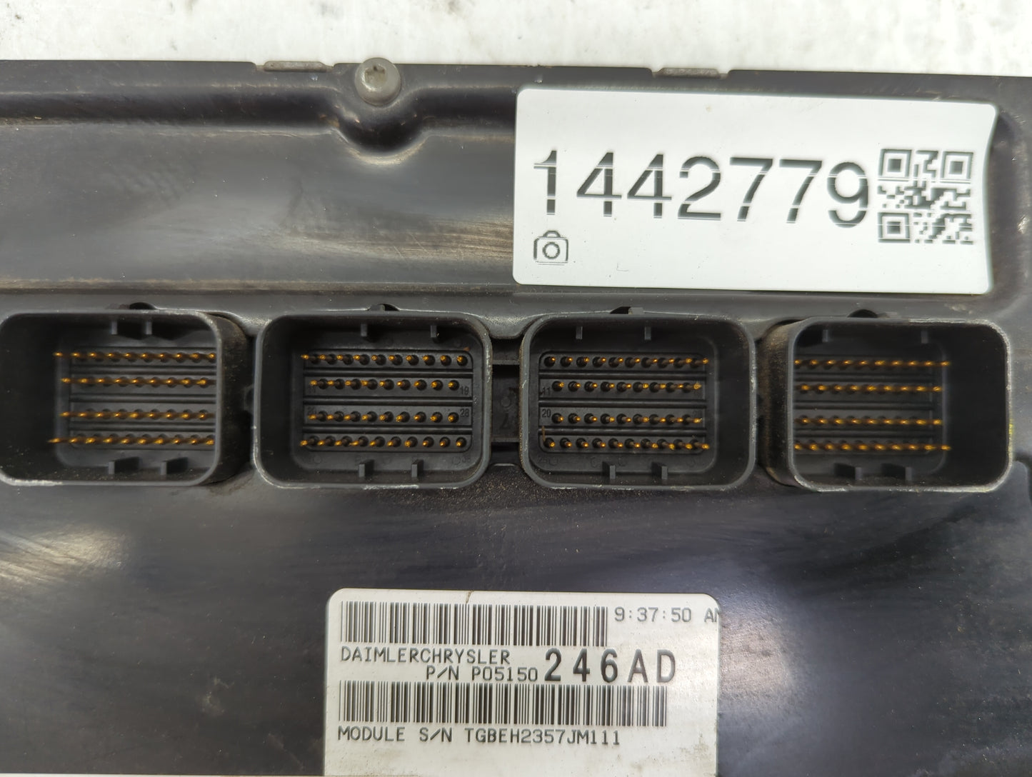 2008-2010 Chrysler 300 PCM Engine Control Computer ECU ECM PCU OEM P/N:P05150246AD TGBEH2357JM111 Fits Fits 2008 2009 2010 O