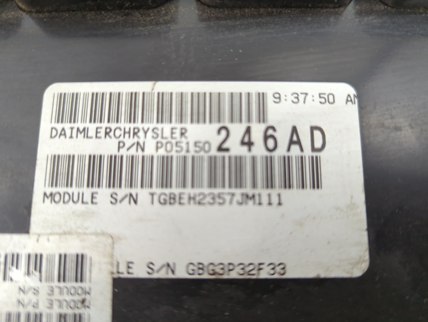 2008-2010 Chrysler 300 PCM Engine Control Computer ECU ECM PCU OEM P/N:P05150246AD TGBEH2357JM111 Fits Fits 2008 2009 2010 O