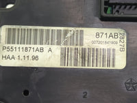 2008-2010 Chrysler 300 Climate Control Module Temperature AC/Heater Replacement P/N:P55111871AB Fits Fits 2008 2009 2010 OEM