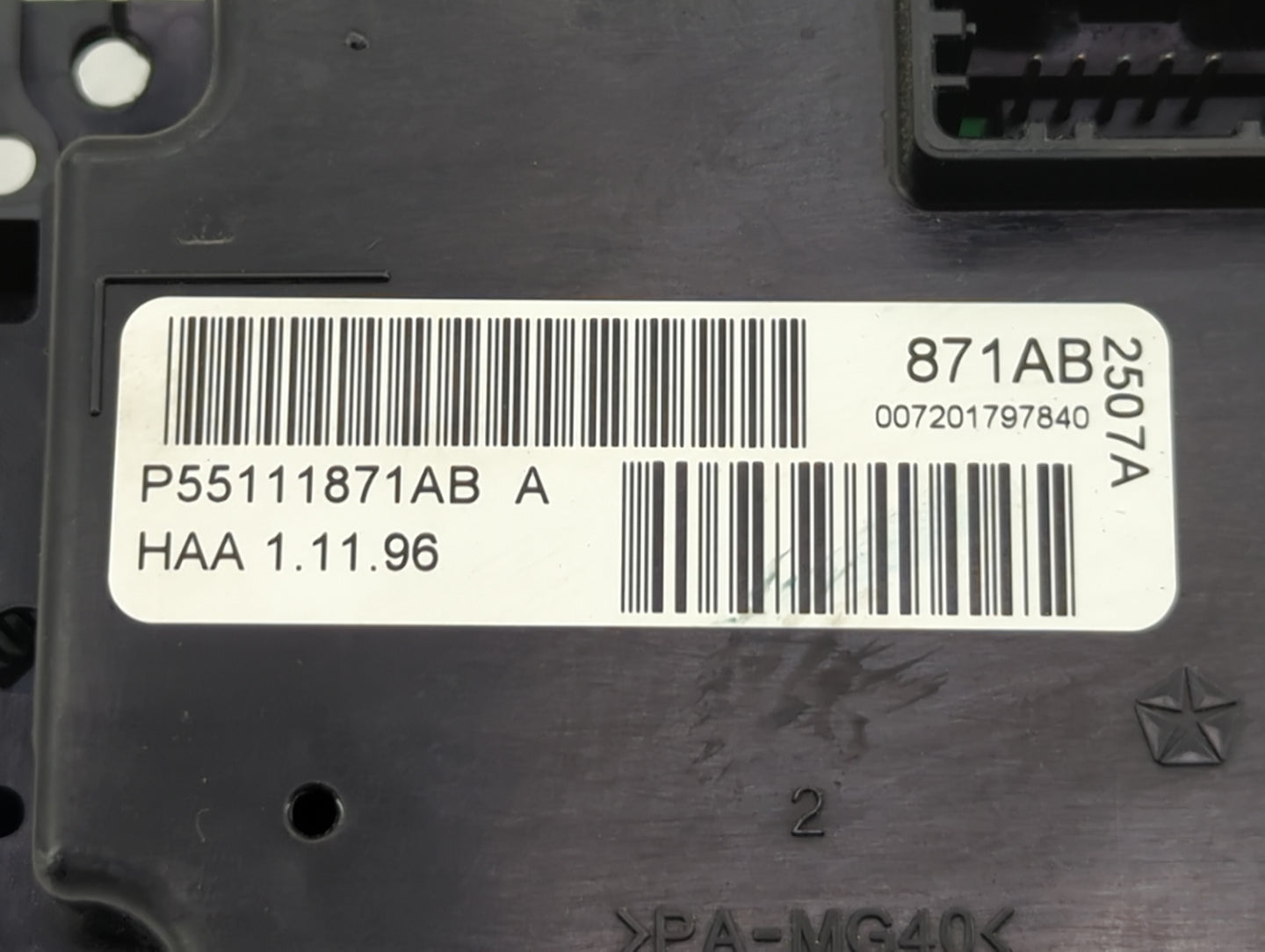 2008-2010 Chrysler 300 Climate Control Module Temperature AC/Heater Replacement P/N:P55111871AB Fits Fits 2008 2009 2010 OEM