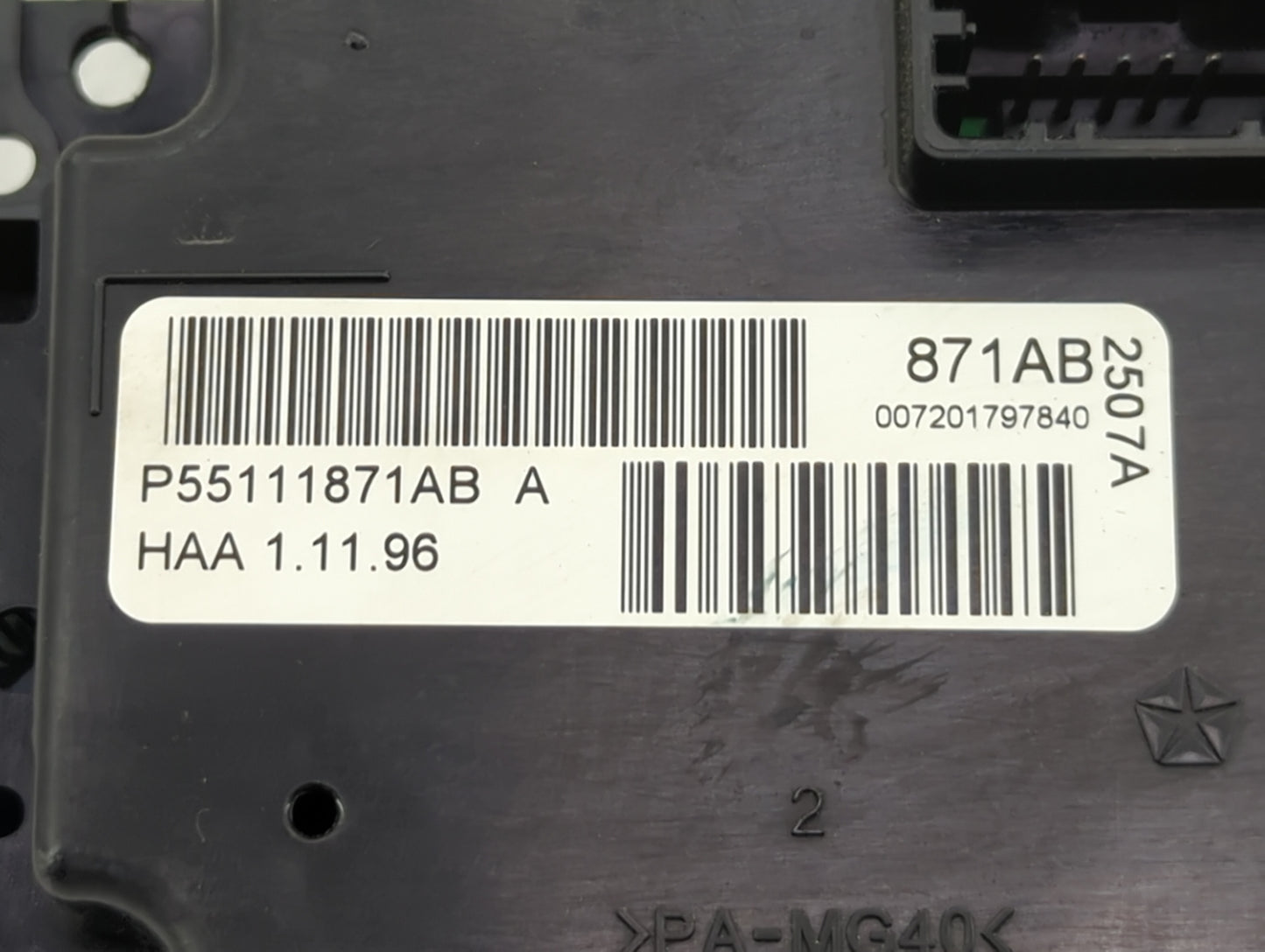 2008-2010 Chrysler 300 Climate Control Module Temperature AC/Heater Replacement P/N:P55111871AB Fits Fits 2008 2009 2010 OEM