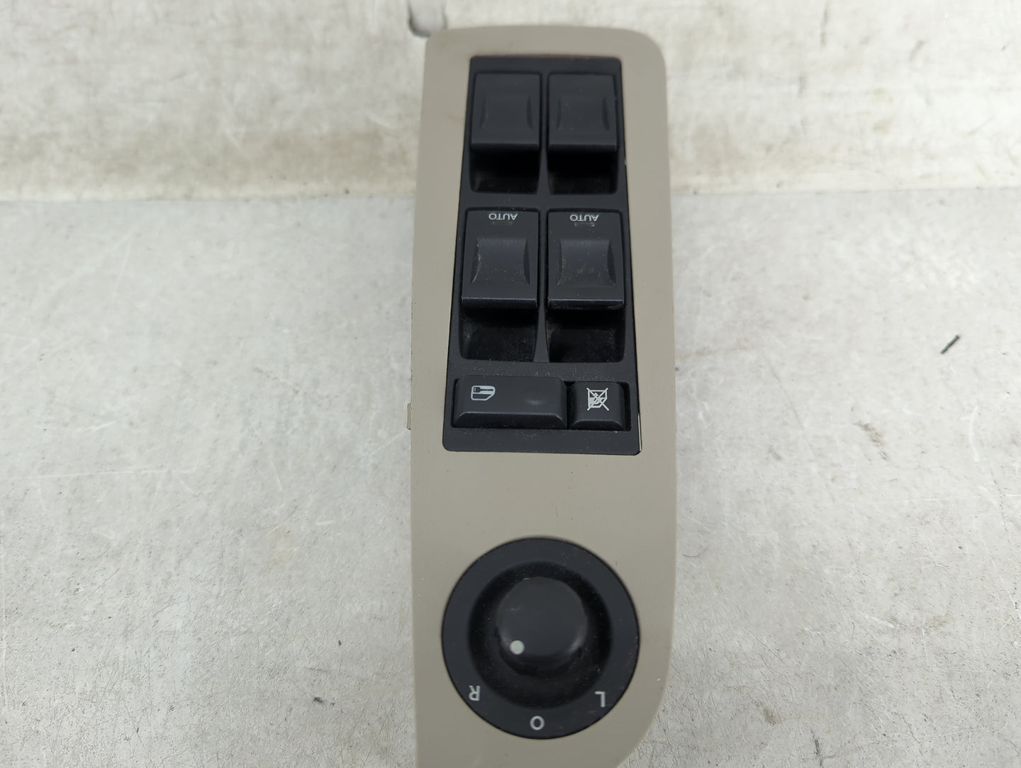 2006-2010 Chrysler 300 Master Power Window Switch Replacement Driver Side Left P/N:P04602343AF Fits OEM Used Auto Parts - Oe