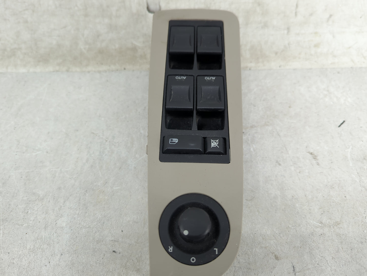2006-2010 Chrysler 300 Master Power Window Switch Replacement Driver Side Left P/N:P04602343AF Fits OEM Used Auto Parts - Oe