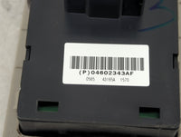 2006-2010 Chrysler 300 Master Power Window Switch Replacement Driver Side Left P/N:P04602343AF Fits OEM Used Auto Parts - Oe