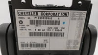 2008-2010 Chrysler 300 Am Fm Cd Player Radio Receiver - Oemusedautoparts1.com