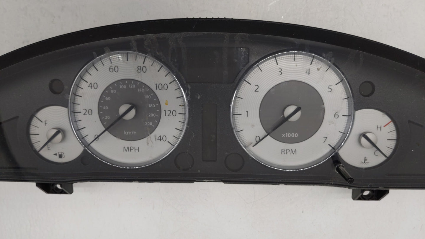 2008 Chrysler 300 Instrument Cluster Speedometer Gauges P/N:P05172120AE Fits OEM Used Auto Parts - Oemusedautoparts1.com